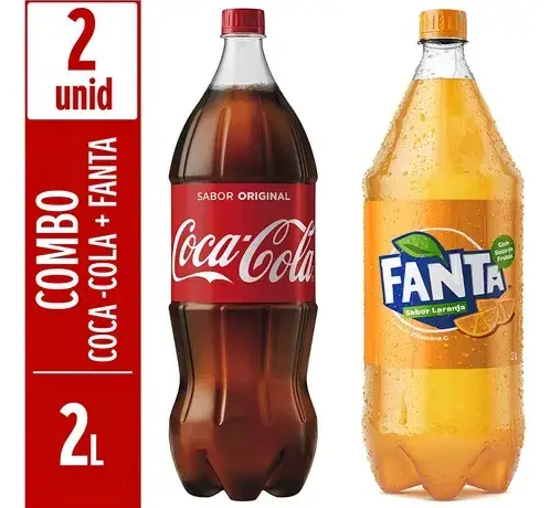 COCA E FANTA 2LTS